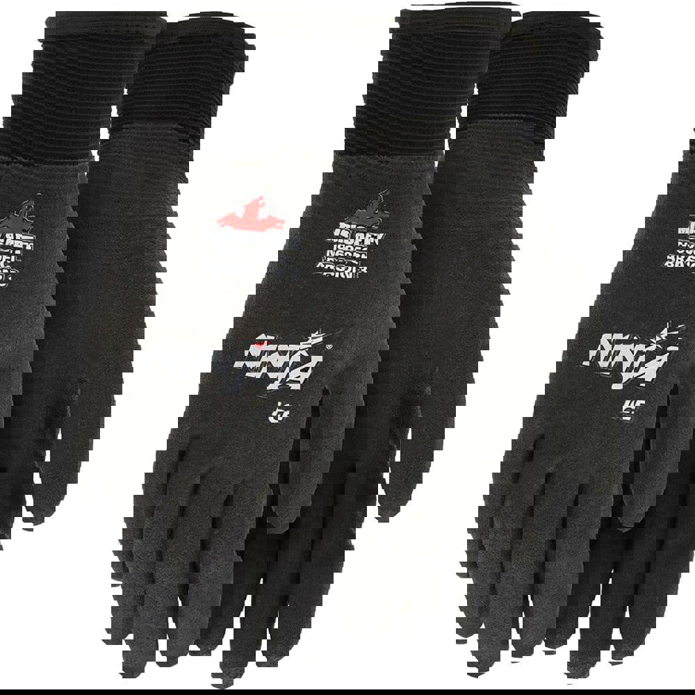 Cut & Puncture-Resistant Gloves: Size X-Large, ANSI Puncture 2, Acrylic & Terry Lined, Nylon
